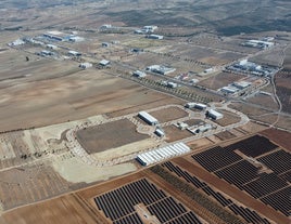 Vista aérea de la Citai de Escúzar, a finales del año pasado.