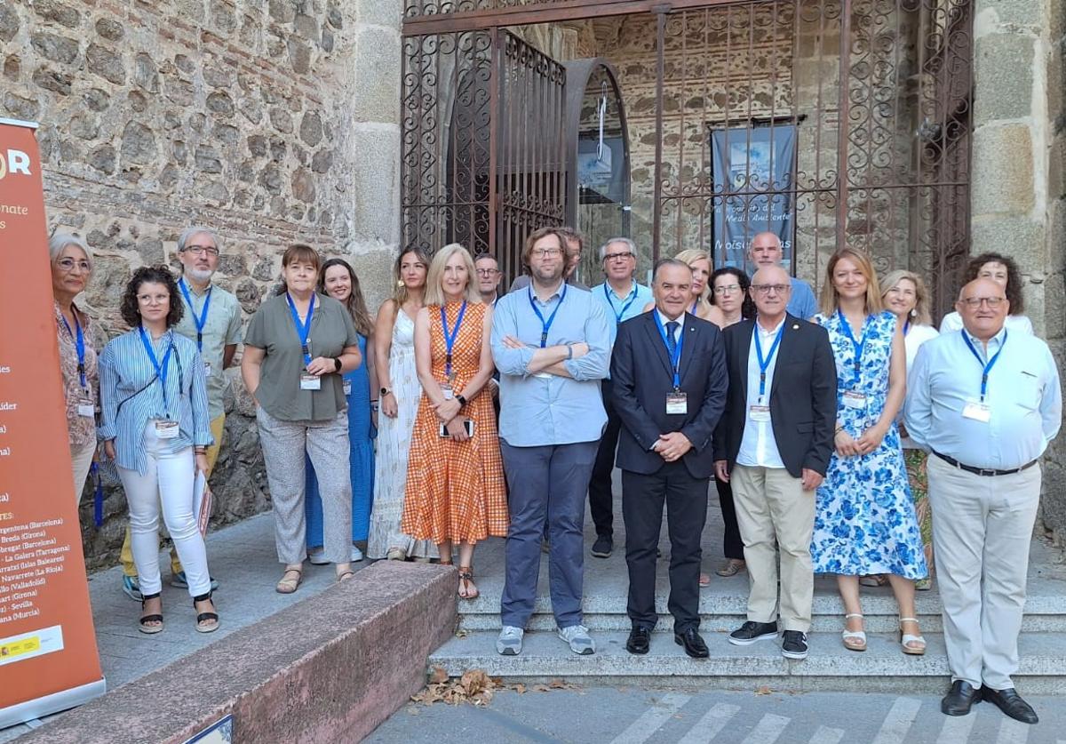 Juan Jesús Padilla en el encuentro de cerámica en Talavera de la Reina