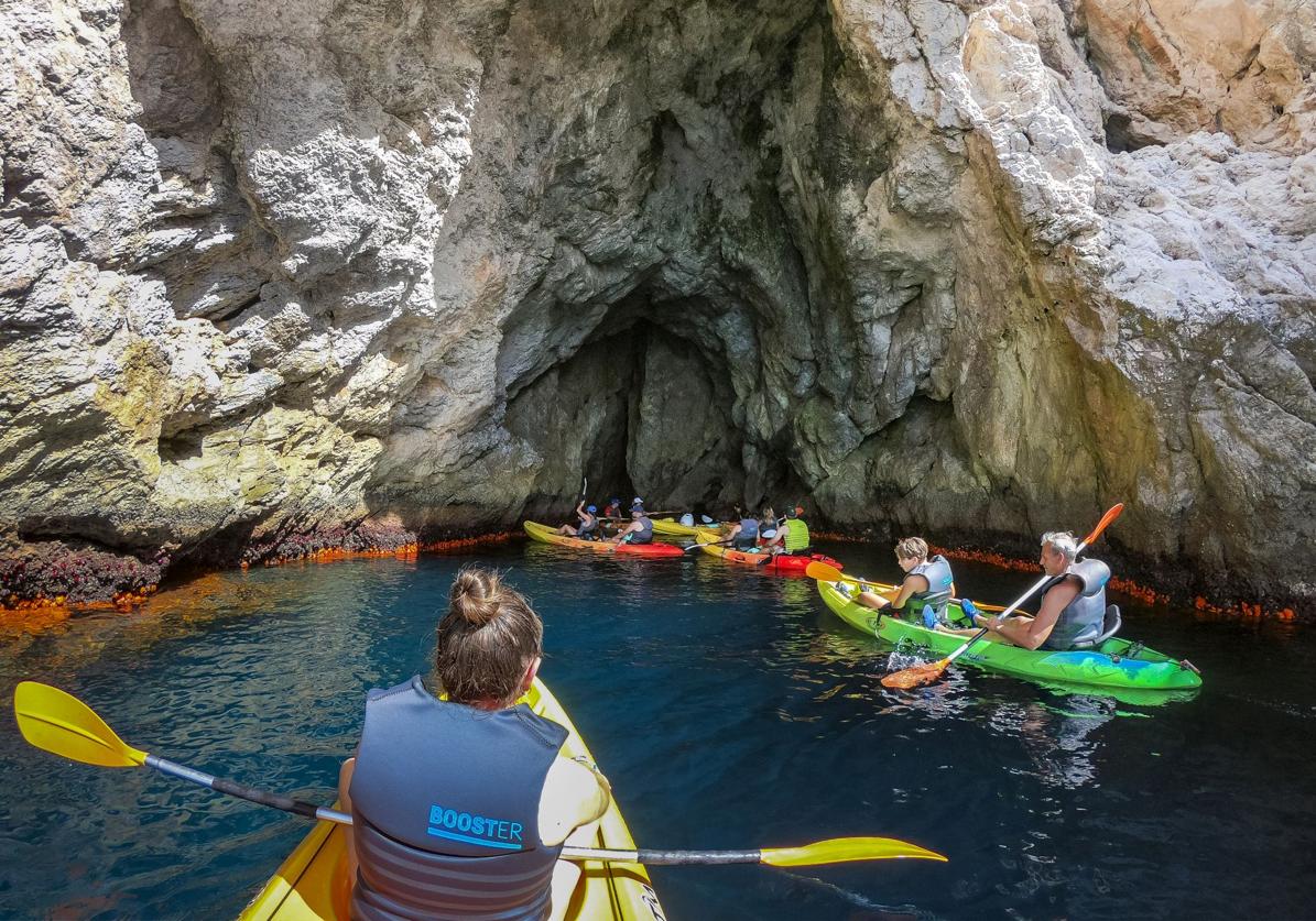 Excursión en kayak en La Herrradua.