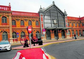 Antigua Estación de Ferrocarril de Almería.