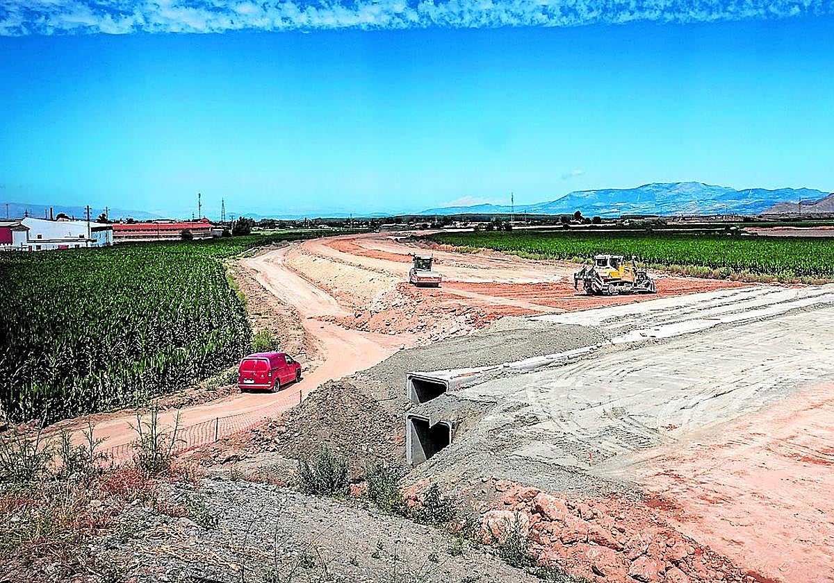 Estado de las obras en el entorno de Atarfe.
