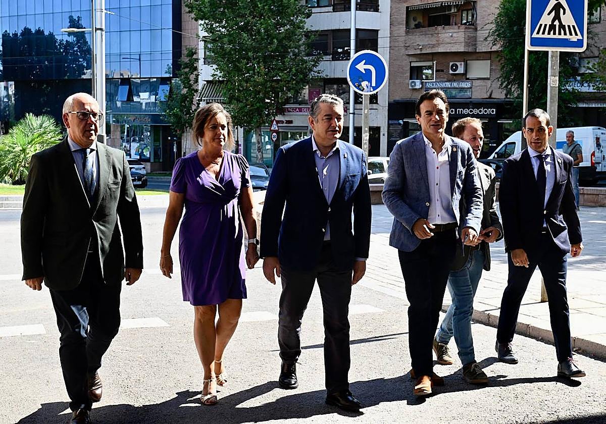 Catalina García, el viernes en Jaén, en uno de sus últimos actos como consejera de Salud.