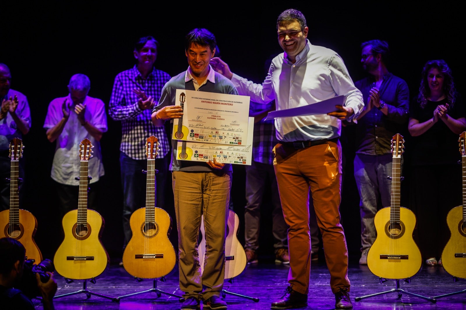 Las imágenes del concurso de guitarra Antonio Marín