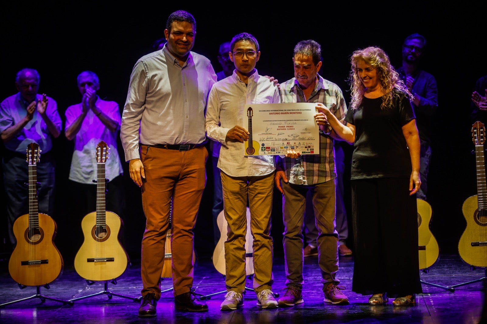 Las imágenes del concurso de guitarra Antonio Marín