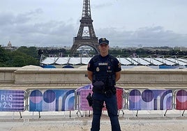 Jorge Domínguez Campos coordina a 150 policías nacionales del dispositivo de seguridad de los Juegos Olímpicos.