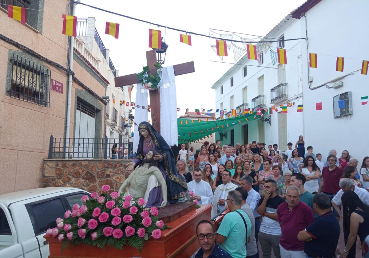 Uno de los momentos mas icónicos de las Fiestas Patronales de Cóbdar.