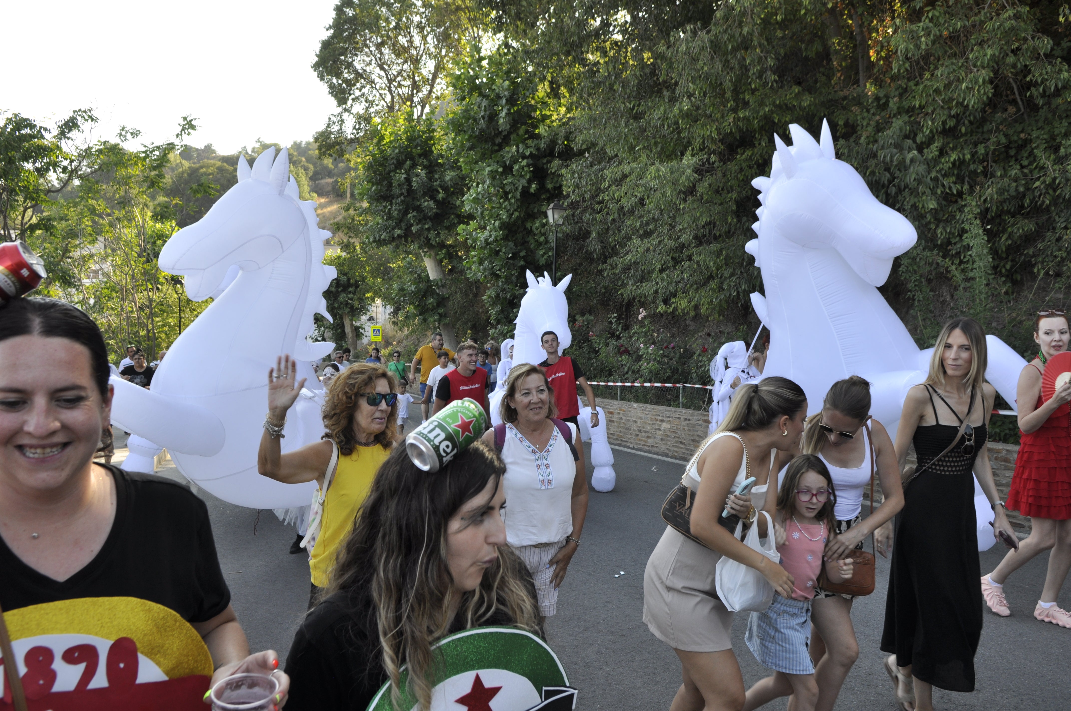 Las imágenes de la Navidad y Nochevieja de agosto en Bérchules