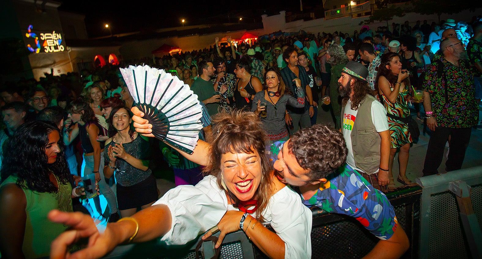 Público asistente a la segunda y última noche de conciertos en Imagina Funk.