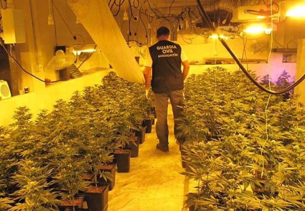 Imagen de archivo de una operación antidroga en Granada.