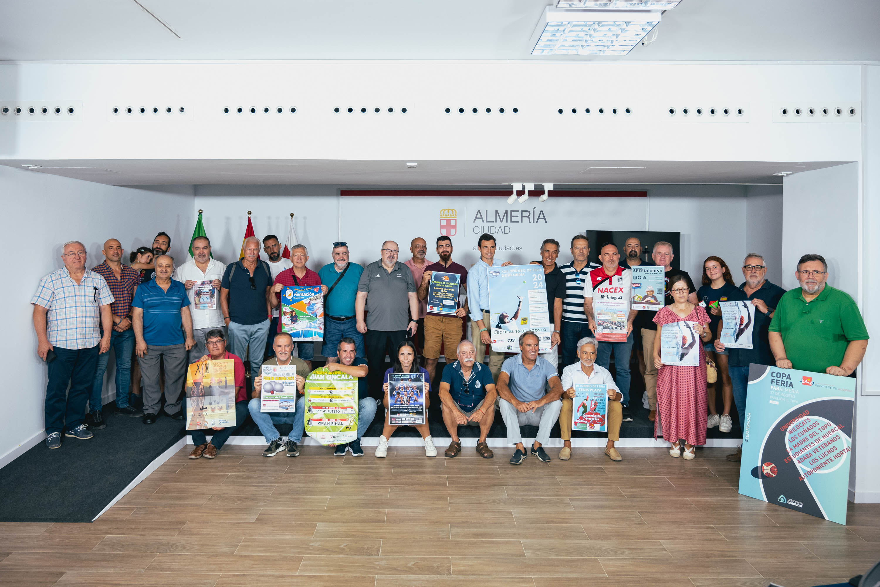 Presentación del calendario deportivo de la feria.