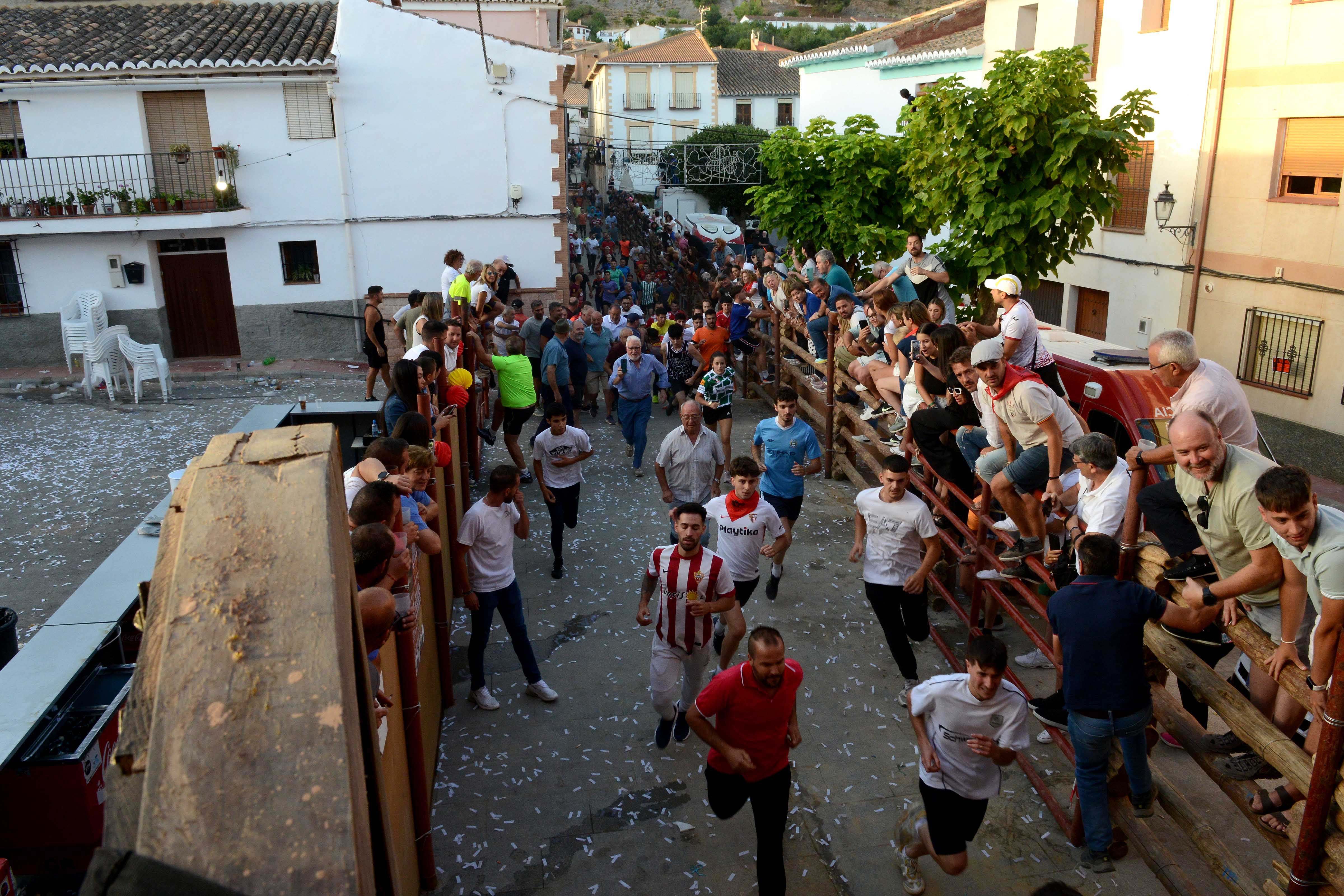 Las imágenes de los encierros más famosos de Granada