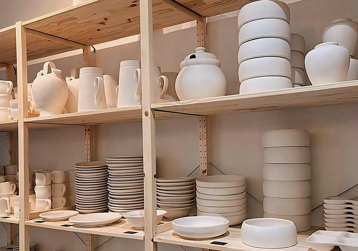 Imagen principal - Piezas y decoración de La Creartería.