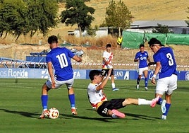 Los azulillos estuvieron intensos en defensa, pero les faltó chispa en ataque para abrir el marcador.