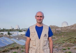 Javier Sánchez es un referente en Granada y Almería en el marco del astroturismo.