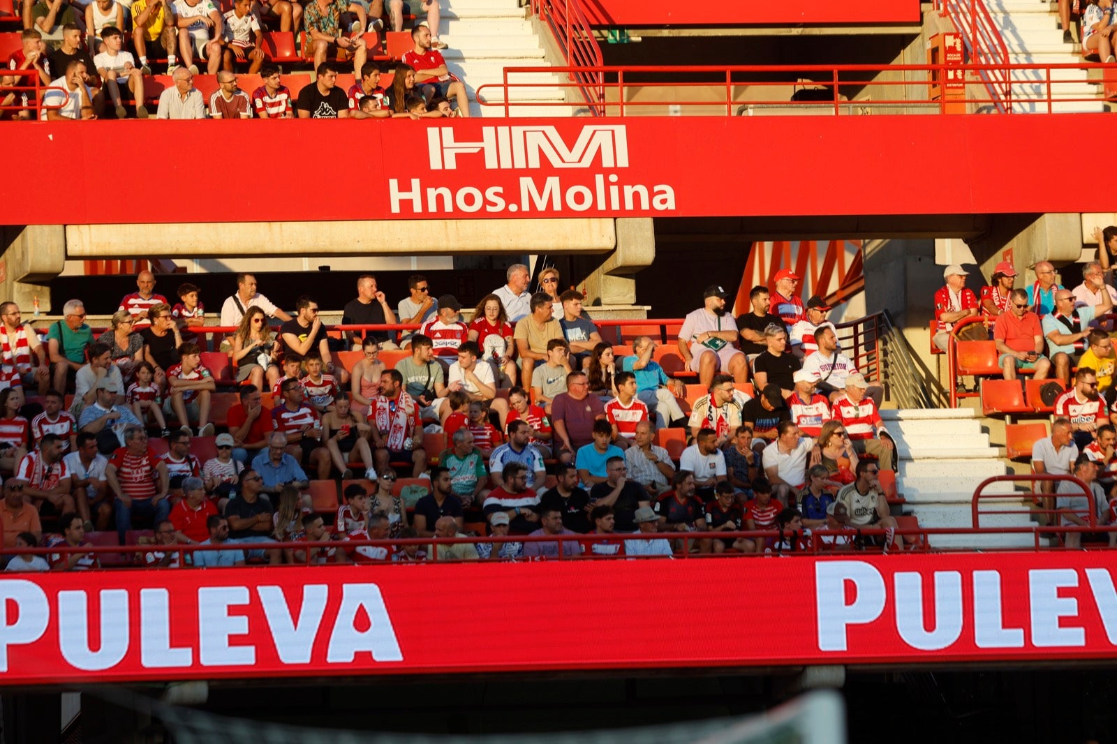 Encuéntrate en la grada durante el Granada-Albacete