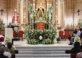 Lectura del pregón de la Virgen del Mar en la Catedral.