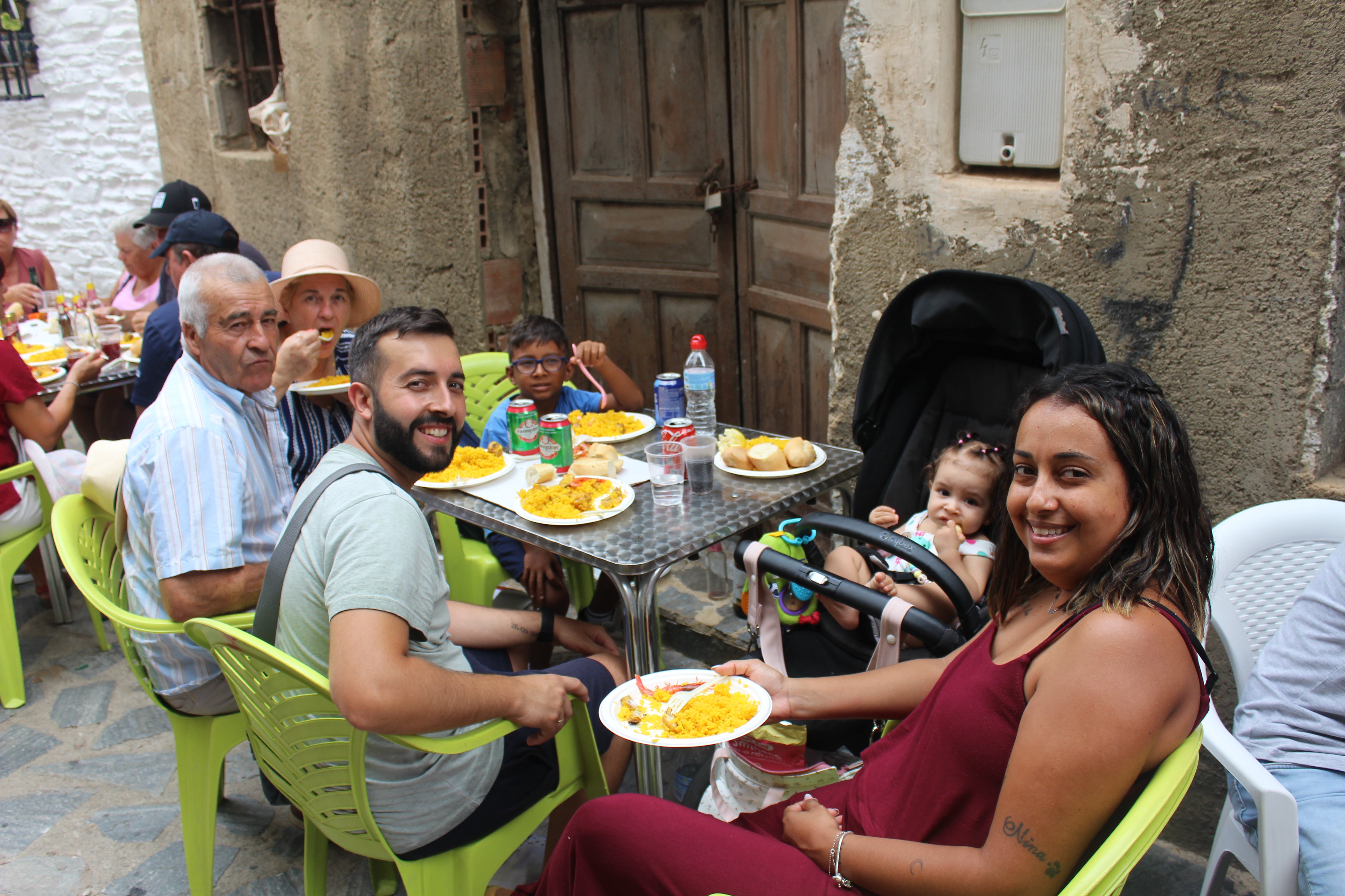 Una gran paella para las Fiestas Patronales de Velefique