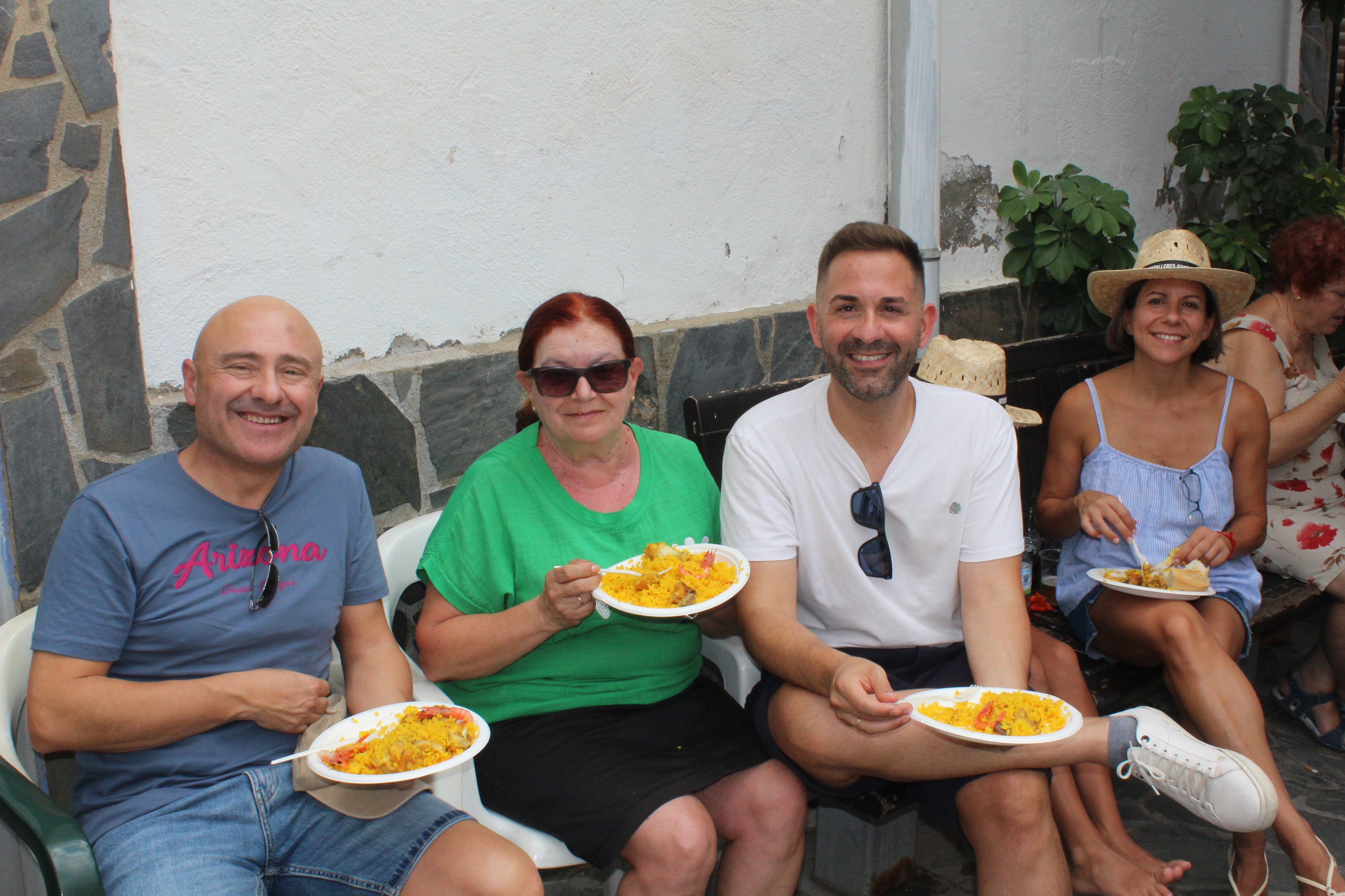 Una gran paella para las Fiestas Patronales de Velefique