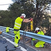 Conservación de carreteras en la zona sur de la provincia de Granada