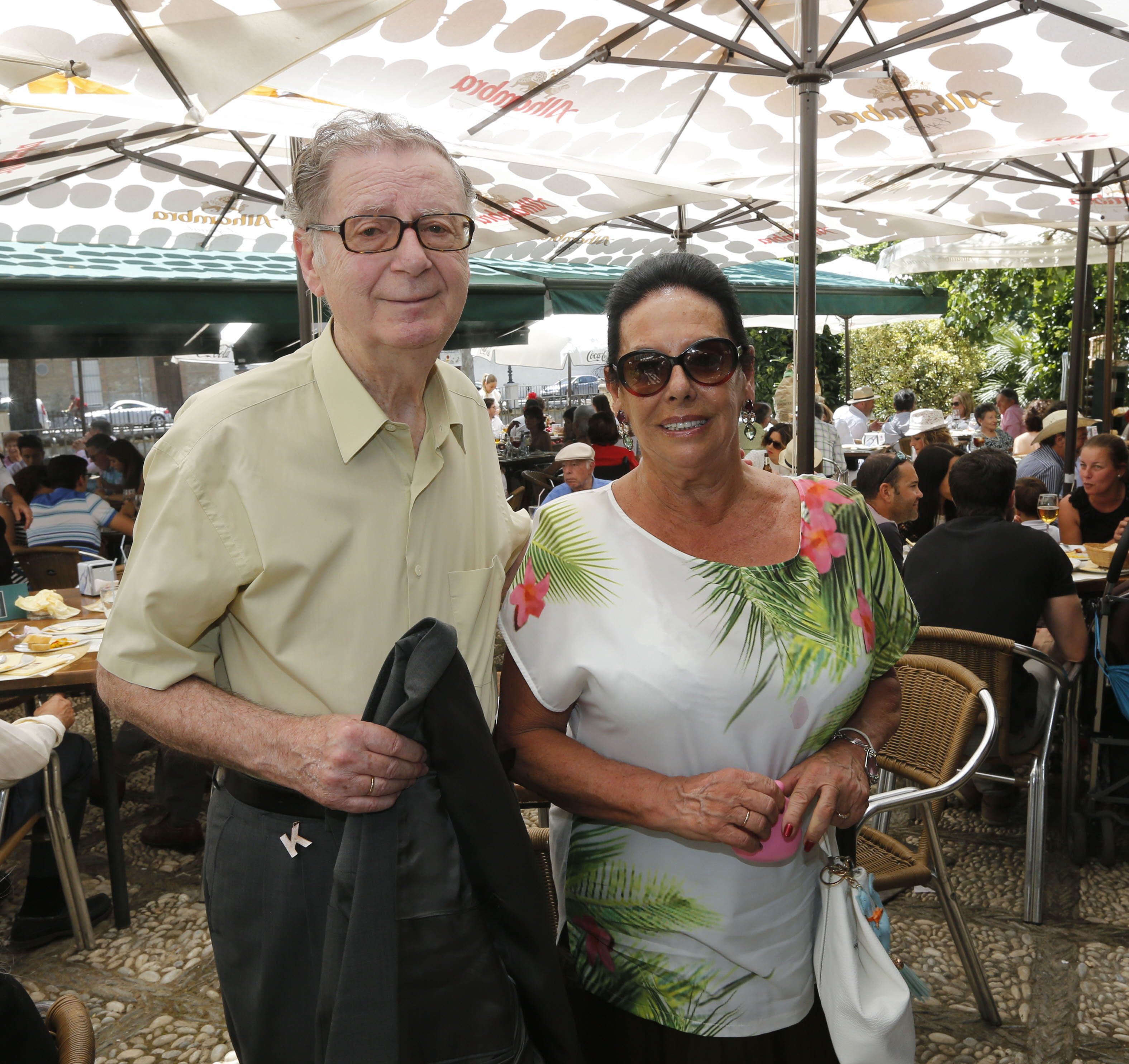 José Luis Kastiyo y su mujer Maribel Calvín, en 2015