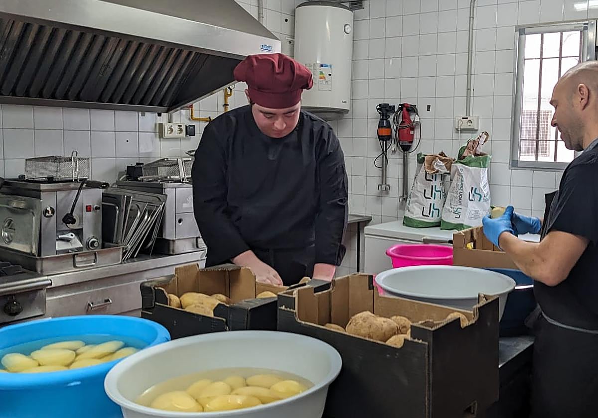 Cocina del colegio Gómez Moreno