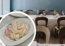 El secreto de la ensaladilla de gambas más famosa de Granada.