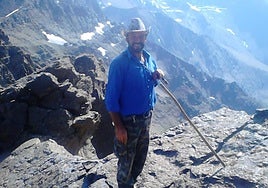 Alfonso, el pastor que avisó de la riada en Trevélez.