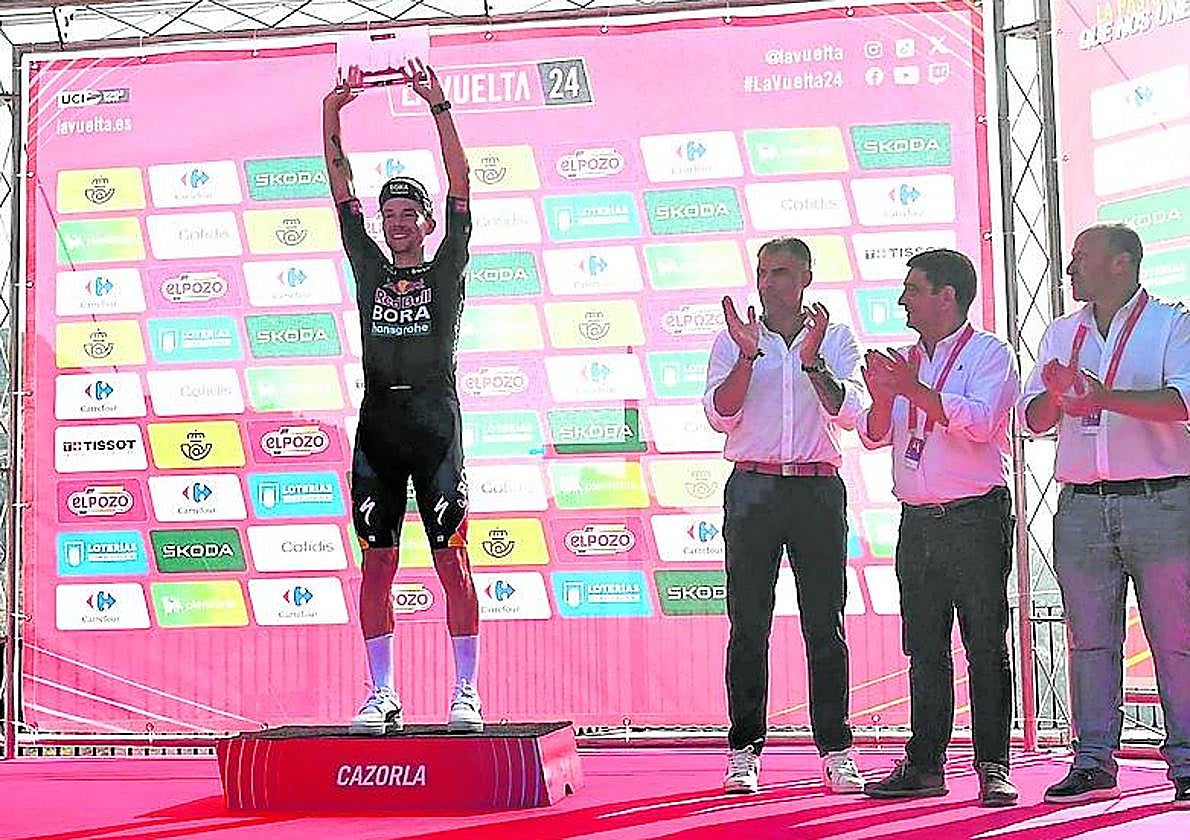 Cazorla fue la meta de la octava etapa de La Vuelta.