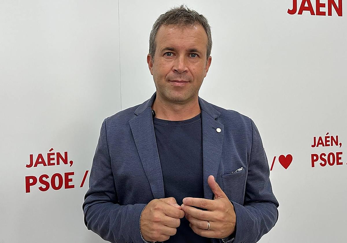 El portavoz del PSOE en Jaén, Julio Millán.