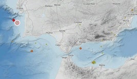 terremoto de 5,5 sentido en Andalucía.