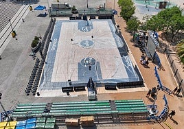 Pista para el partido del Covirán de esta noche.