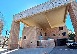 Edificio del Banco de España, en la capital.