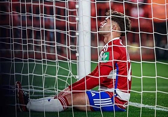 Óscar Melendo lamenta una ocasión perdida la temporada pasada.