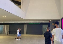 Espacio que ocupará Mercadona en el centro comercial Jaén Plaza.