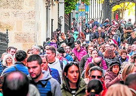 Turistas en Granada, en el pasado puente de la Inmaculada.