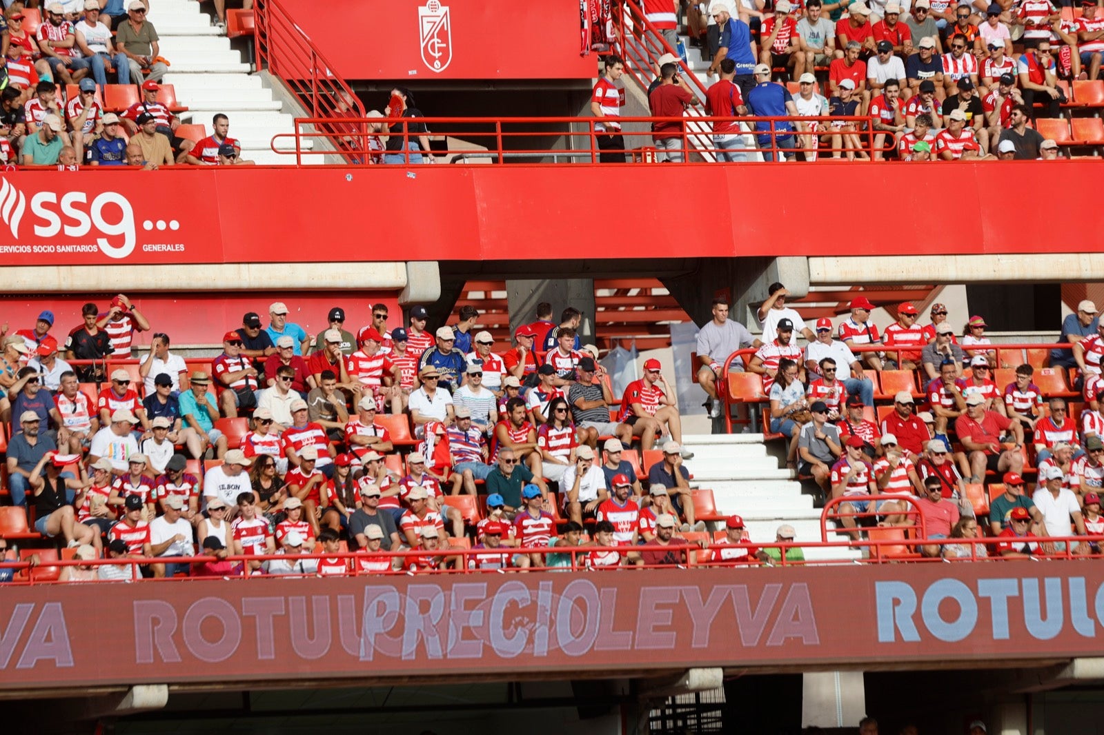 ¿Has ido a animar al Granada a Los Cármenes? Búscate en la grada