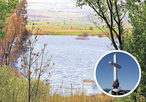 Laguna de Padul y Cruz de la Atalaya.