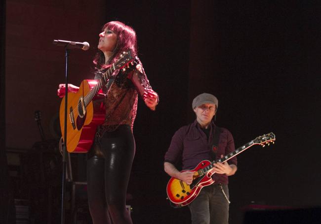 Amaral en el Auditorio del Generalife.