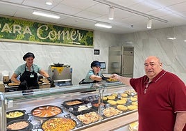 Sección de 'Listo para Comer' en un Mercadona de Granada