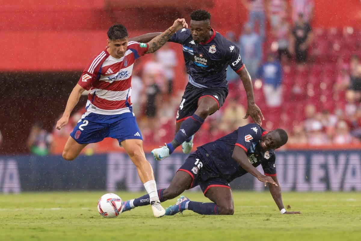 Las mejores imágenes del Granada CF - Deportivo de la Coruña