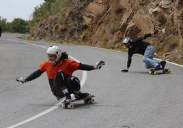 Profesionales y 'amateurs' disfrutan de este circuito lleno de curvas en la Sierra.