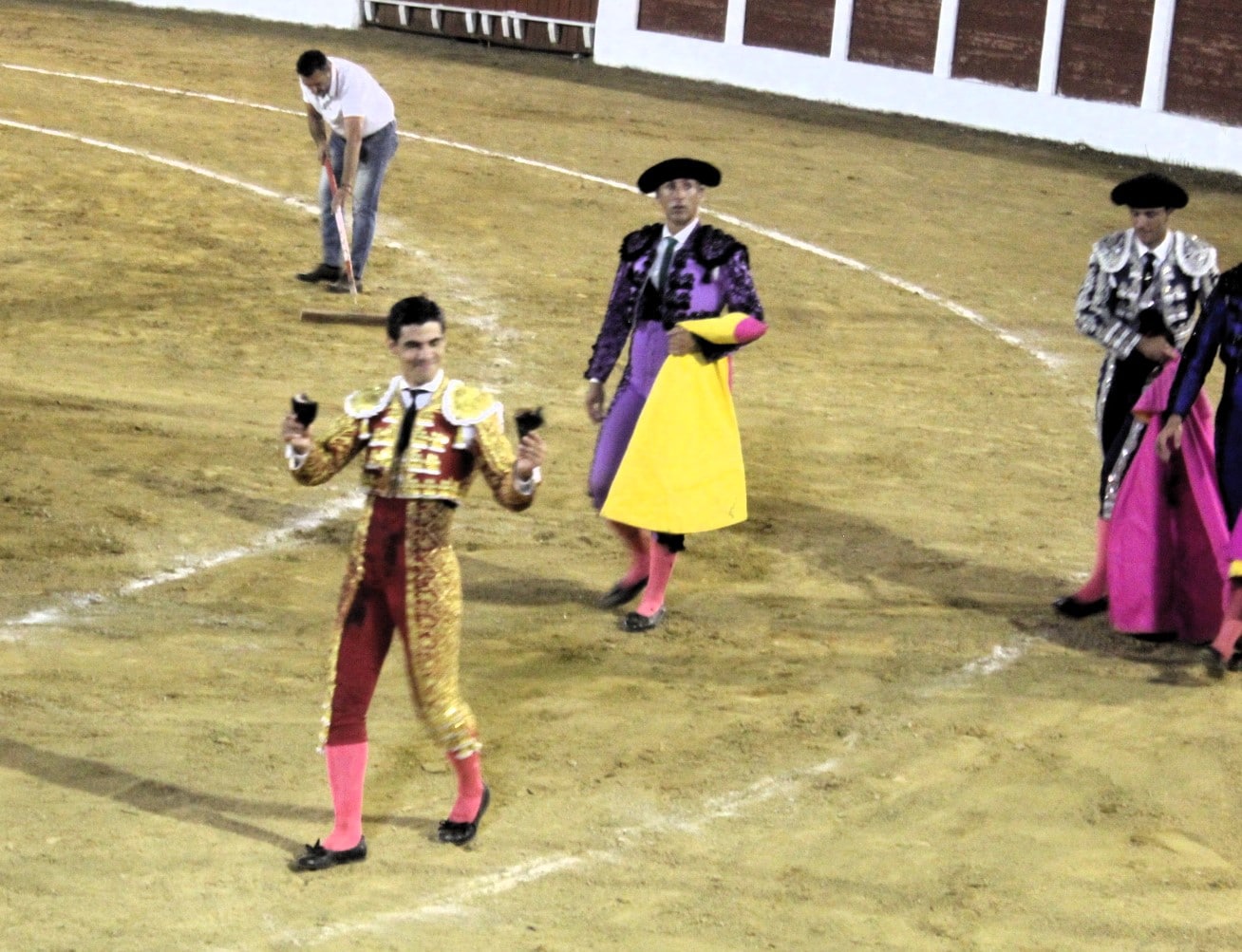 Pablo Aguado, en su vuelta al ruedo.