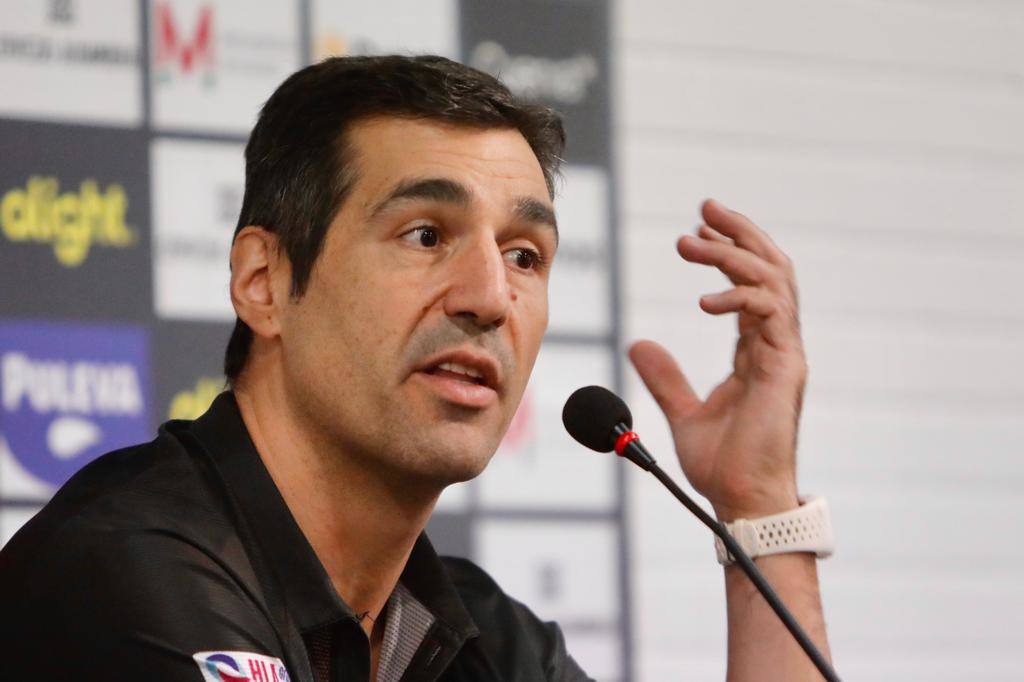 Pablo Pin salió satisfecho con el buen partido del Covirán ante el Flamengo.