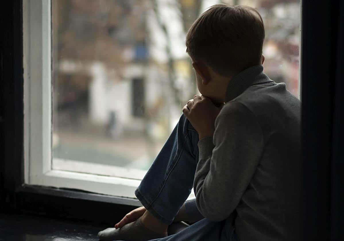 Imagen de archivo de un menor hospitalizado.