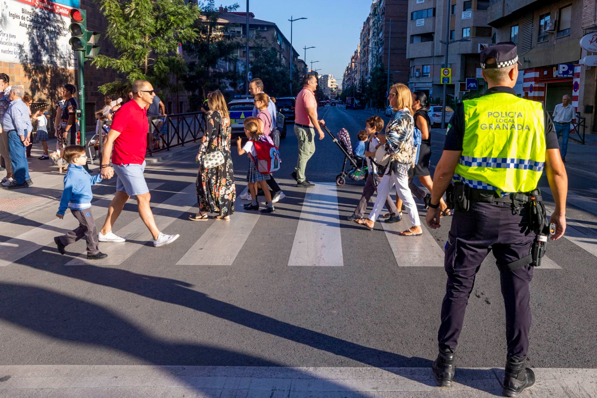 Las imágenes de la vuelta al &#039;cole&#039; en Granada