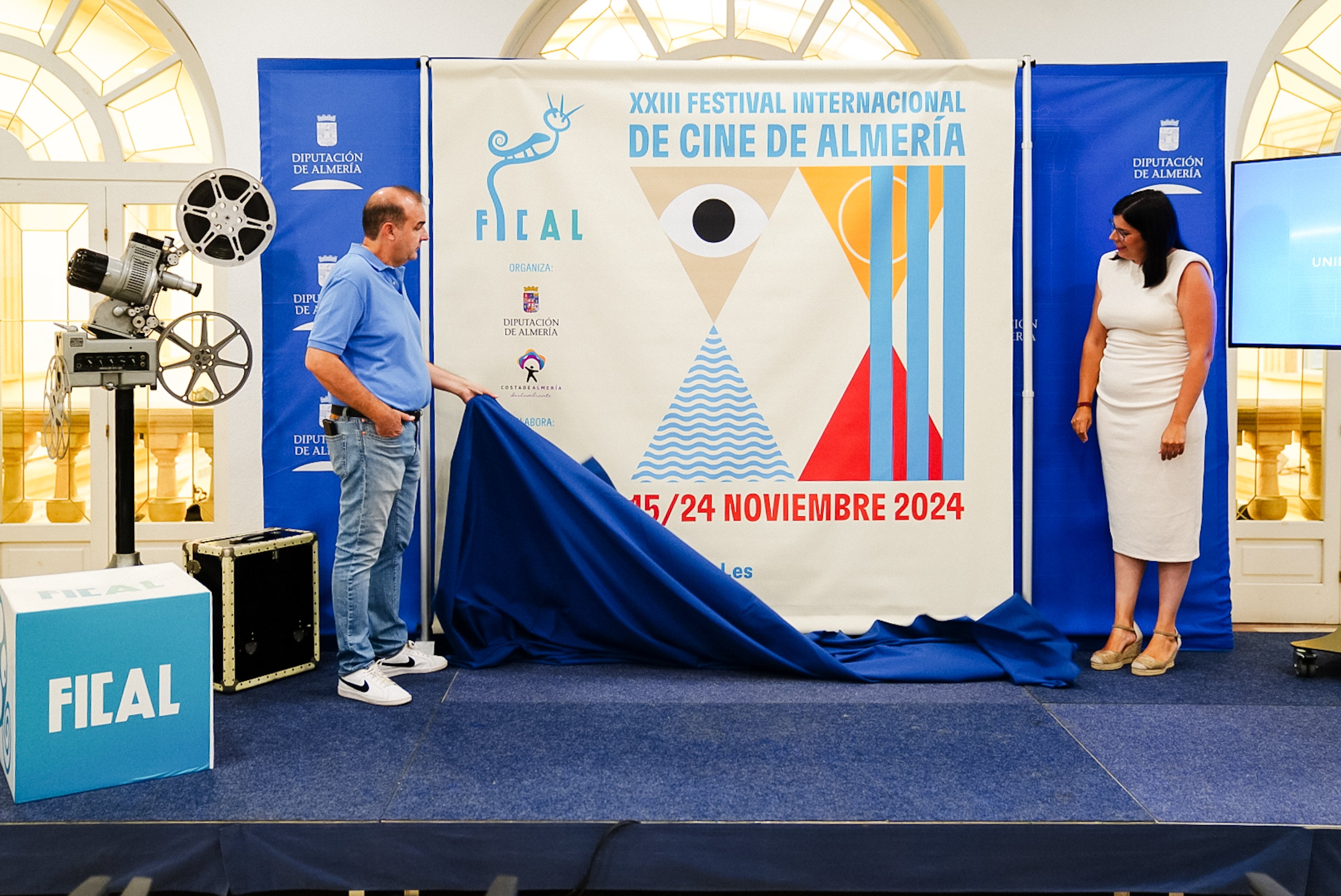 El sol, la arena rojiza, el mar y el ojo que todo lo ve, protagonistas de FICAL 2024