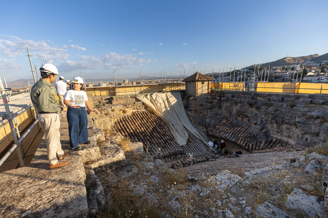Así serán las vistas desde el nuevo mirador de la Catedral de Granada