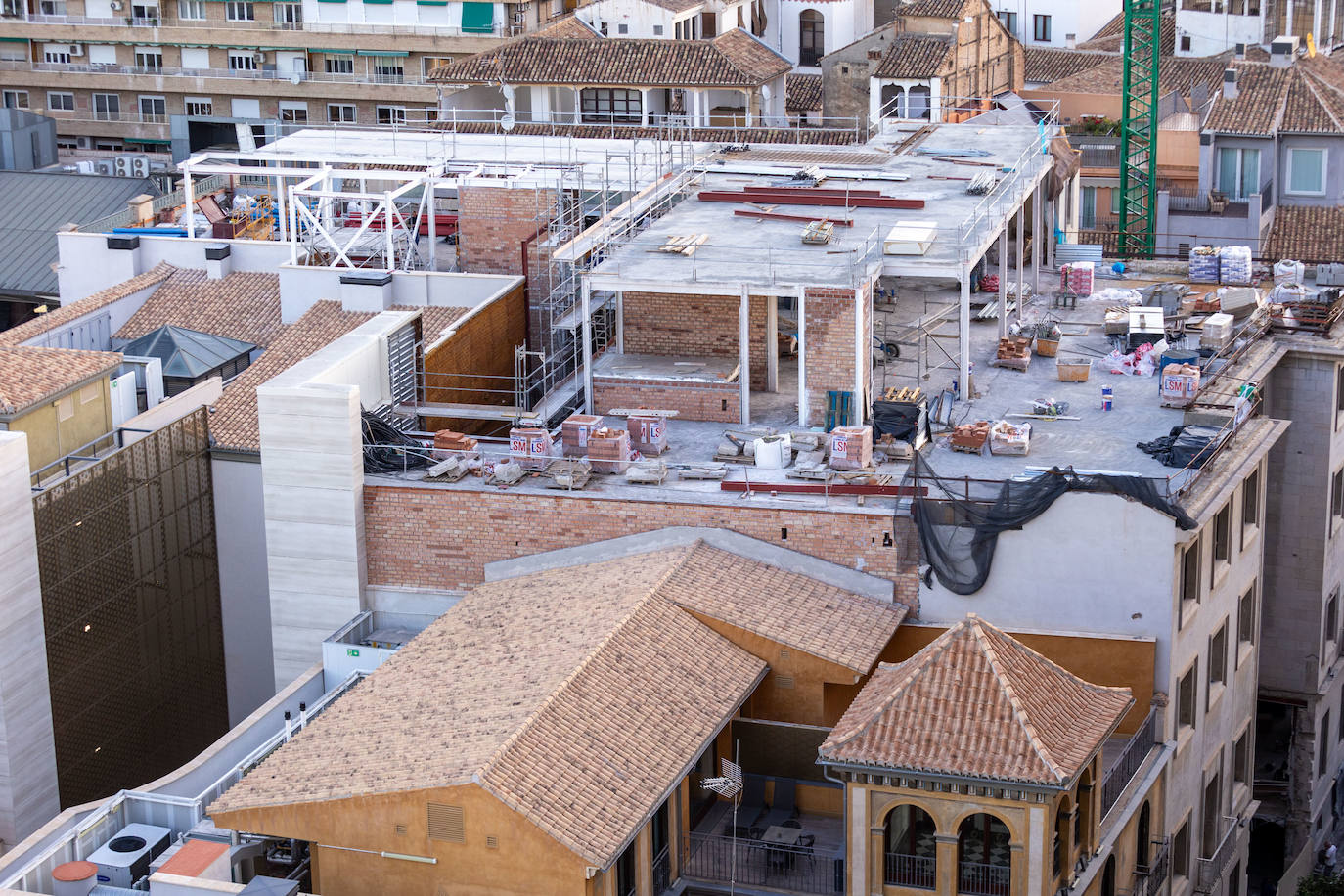 Así serán las vistas desde el nuevo mirador de la Catedral de Granada