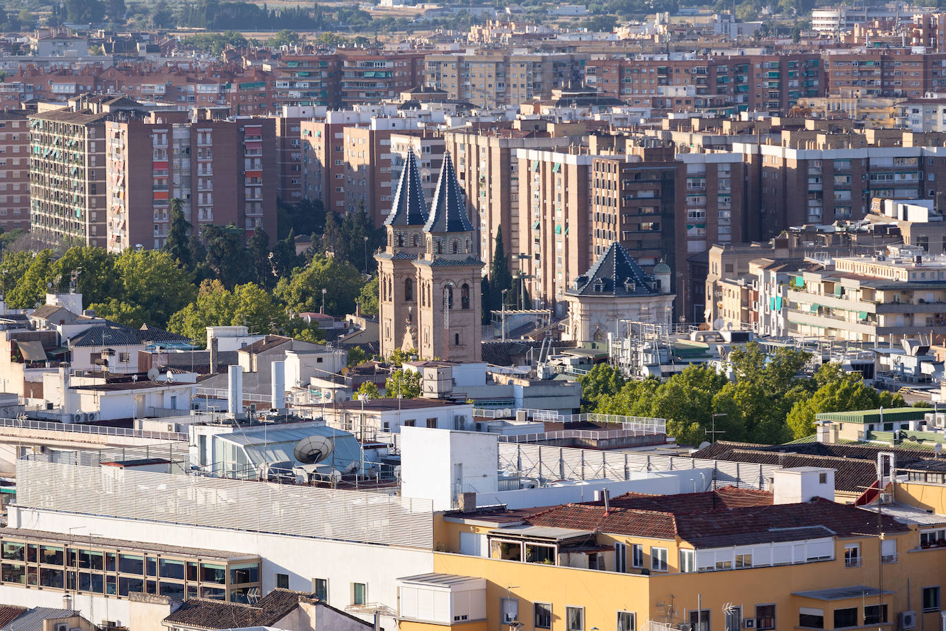 Así serán las vistas desde el nuevo mirador de la Catedral de Granada