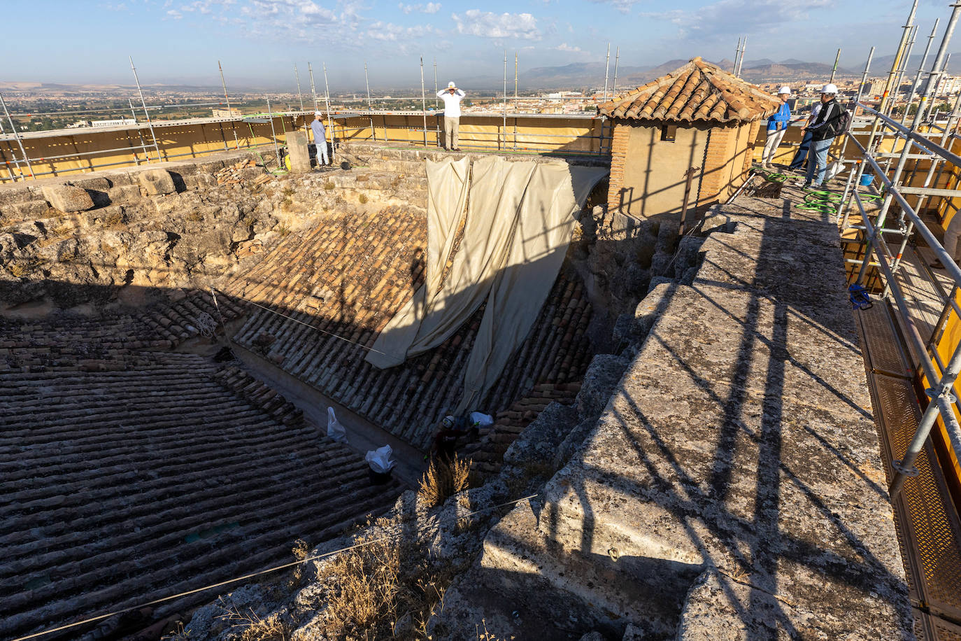 Así serán las vistas desde el nuevo mirador de la Catedral de Granada